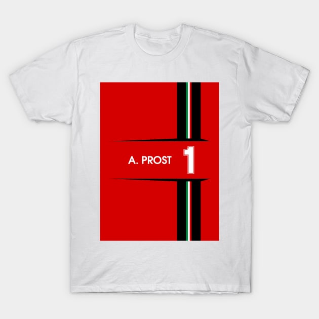 F1 Legends - Alain Prost [1990] T-Shirt by sednoid